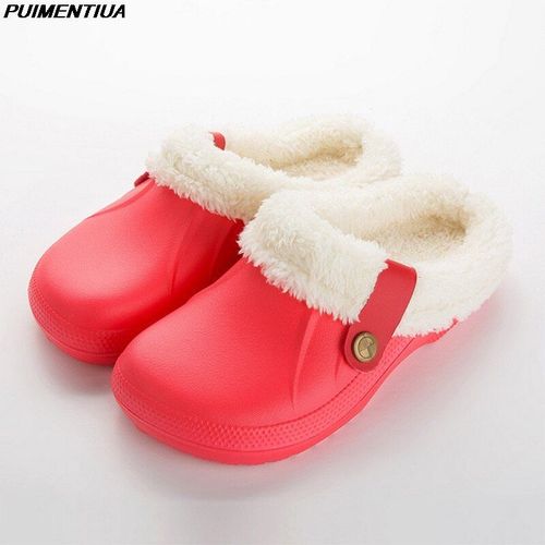 Pantoufles D'hiver En Coton Impermables Pour Femmes, Chaussures Chaudes Pour La Maison, D'intrieur Et D'extrieur, Pain En Cuir Et Coton, Livraison Directe, 2020