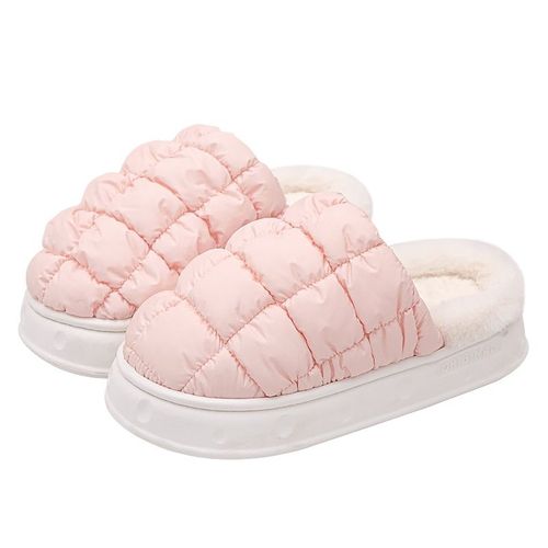 Pantoufles D'hiver En Peluche De Coton Pour Femmes,Couverture Optique Douce,Talon Non Ald,Moelleux,Chaud,Design Mignon,Mode