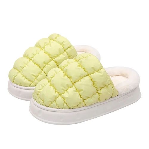 Pantoufles D'hiver En Peluche De Coton Pour Femmes,Couverture Optique Douce,Talon Non Ald,Moelleux,Chaud,Design Mignon,Mode