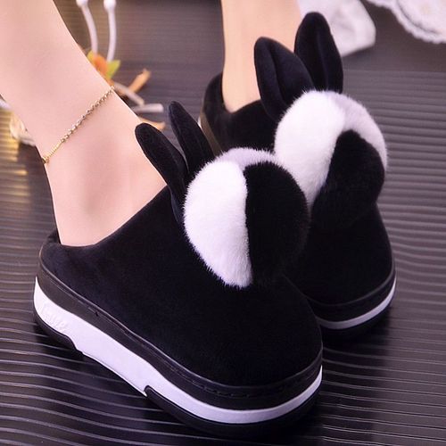 Pantoufles D'intrieur  Plateforme Pour Femmes, Mignonnes Chaussures De Maison, Chaudes, Automne Hiver 2022, Nouvelle Collection - 38 1/2