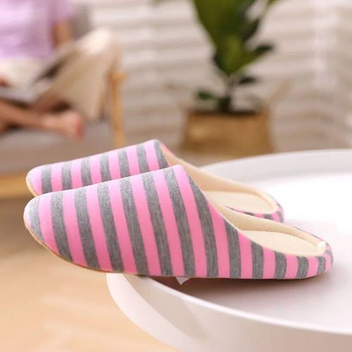 Pantoufles D'intrieur En Coton Doux Pour Femmes,Chaussures De Sol Confortables,Toboggans Silencieux,Style Japonais,Automne,Hiver,2023