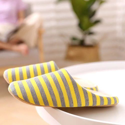 Pantoufles D'intrieur En Coton Doux Pour Femmes,Chaussures De Sol Confortables,Toboggans Silencieux,Style Japonais,Automne,Hiver,2023