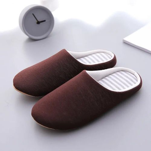 Pantoufles D'intrieur En Coton Doux Pour Femmes,Chaussures De Sol Confortables,Toboggans Silencieux,Style Japonais,Automne,Hiver,2023