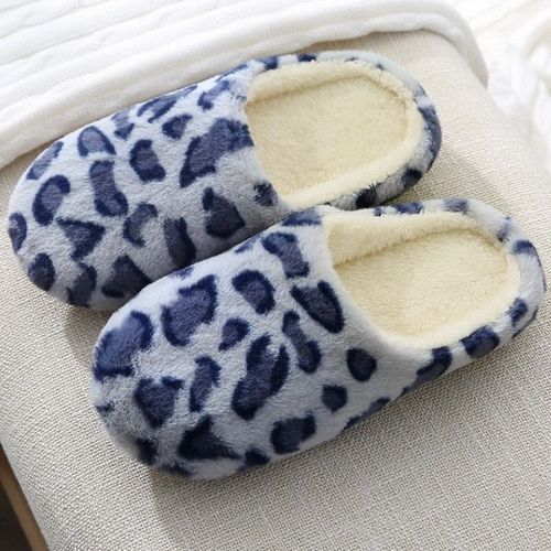 Pantoufles D'intrieur En Coton Pour Femmes,Tongs Douces Monochromes,Chaussures Chaudes En Peluche  Fourrure,Toboggans De Sol,Chambre  Coucher,Couple,Automne,Hiver