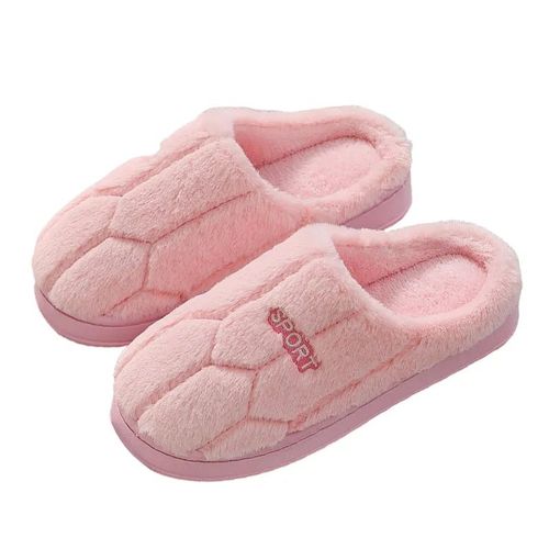 Pantoufles D'intrieur En Velours Ctel  Rayures Pour Femmes,Toboggans Chauds En Peluche De Coton,Toboggans En Fourrure Pour La Maison,Chaussures  La Mode,Automne Et Hiver 2024