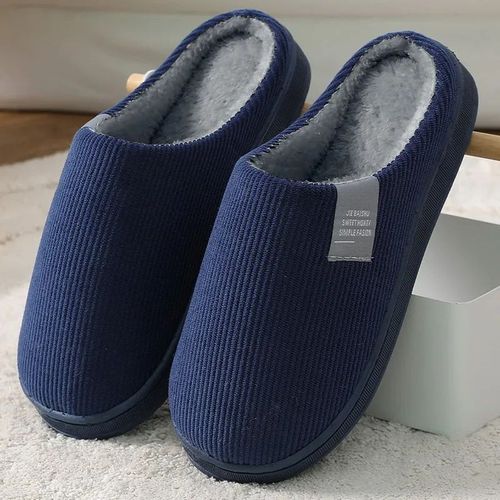 Pantoufles De Chambre En Coton Pour Hommes Et Femmes,Tongs Chaudes En Peluche,Toboggans En Fourrure,Mnage,Maison,Dames,Hiver