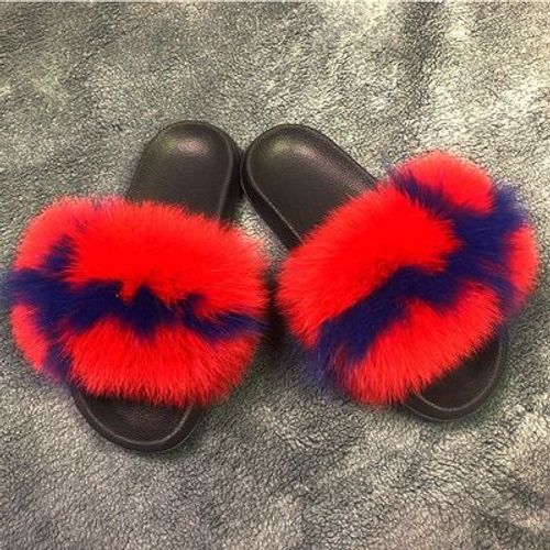 Pantoufles De Luxe En Fourrure Moelleuse Pour Femmes, Tongs D'intrieur Chaudes, En Peluche, Incroyables, Vente En Gros, Nouvelle Collection - 36 1/2