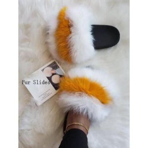 Pantoufles De Luxe En Fourrure Moelleuse Pour Femmes, Tongs D'intrieur Chaudes, En Peluche, Incroyables, Vente En Gros, Nouvelle Collection - 40 1/2