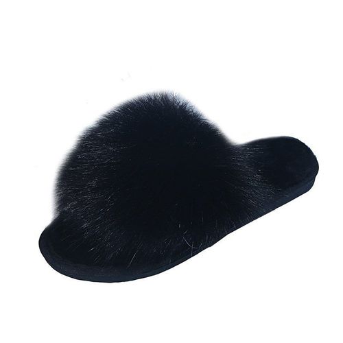 Pantoufles De Maison En Fausse Fourrure Pour Femmes, Tongs Chaudes, Chaussures Plates De Chambre  Coucher, Pantoufles D'intrieur, Pantoufles D'hiver, 2021 Diapositives - 37