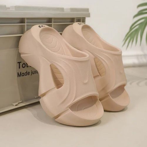 Pantoufles De Marque De Crateur Pour Femmes,Pantoufles Intgres,Lgres,Sandales Dcontractes,Chaussures  Rehaussement,Mode Douce,t - 37