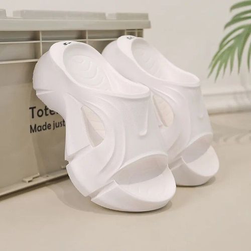 Pantoufles De Marque De Crateur Pour Femmes,Pantoufles Intgres,Lgres,Sandales Dcontractes,Chaussures  Rehaussement,Mode Douce,t - 38