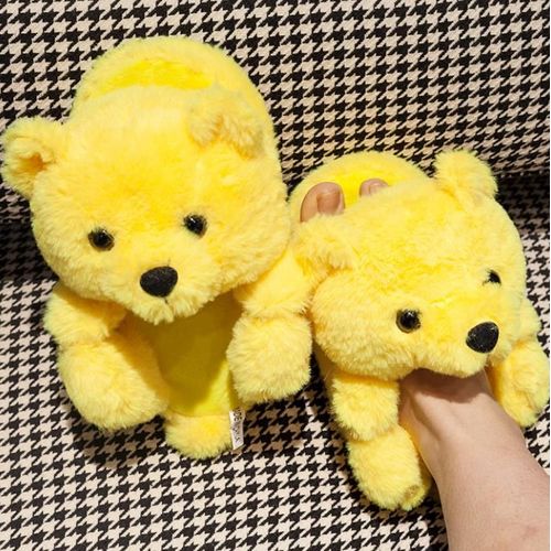 Pantoufles De Nol En Peluche Pour Femmes, Pantoufles De Maison En Fausse Fourrure, Tongs  Fourrure Pour Femmes - 35 1/2