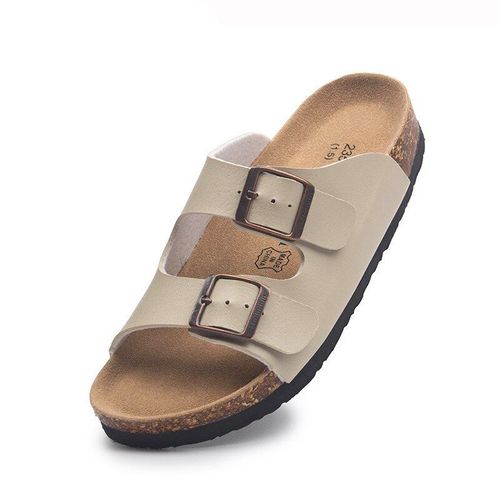 Pantoufles De Plage Dcontractes En Lige Pour Femmes, Sabots Antidrapants  Double Boucle, Tongs  Enfiler, Nouvelle Collection t 2021 - 45 1/2