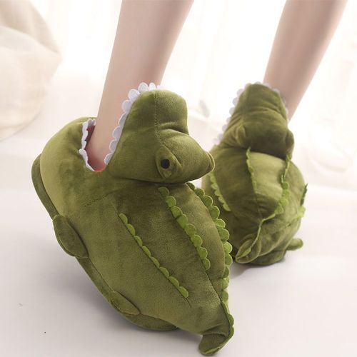 Pantoufles De Requin Amusantes Pour Filles, Diapositives En Fausse Fourrure, Pantoufles Unisexes Pour Femmes, Chaussures D'hiver Et De Printemps, Nouvelle Collection 2021 - 35
