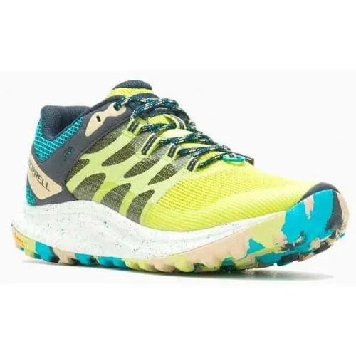 Pantoufles De Trahison Running Pour Femmes - Merrel Antora 3 W - Jaune - Rgulier