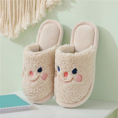 Pantoufles En Fourrure De Chien, Nouvelles Chaussures De Maison En Coton, De Haute Qualit, Avec Animaux De Dessin Anim, Pour Femmes, Chaudes, En Peluche, Pour La Maison, 2021