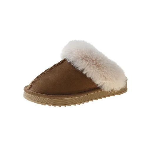 Pantoufles En Fourrure Pour Femmes