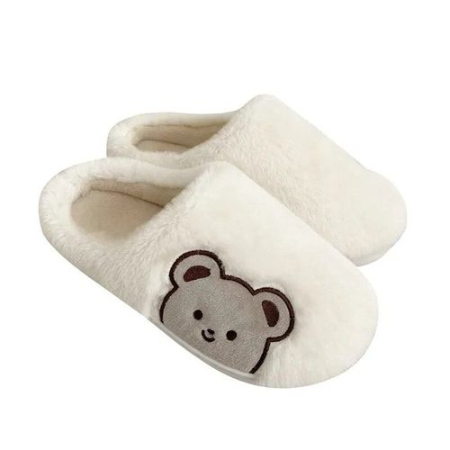 Pantoufles En Peluche Douce Pour Femmes,Chaussons En Coton,Toboggans Coordonnants Pour Le Sol,Intrieur,Chambre  Coucher,Chaud,Hiver,Documents,Abonns,Mode