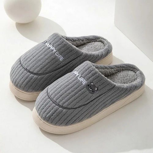 Pantoufles En Peluche Douce Pour Femmes,Chaussons En Coton,Toboggans Coordonnants Pour Le Sol,Intrieur,Chambre  Coucher,Chaud,Hiver,Documents,Abonns,Mode