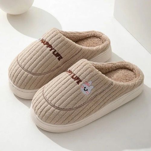Pantoufles En Peluche Douce Pour Femmes,Chaussons En Coton,Toboggans Coordonnants Pour Le Sol,Intrieur,Chambre  Coucher,Chaud,Hiver,Documents,Abonns,Mode