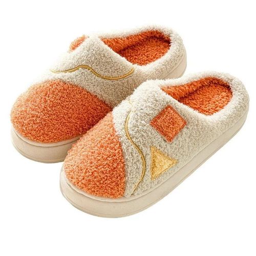 Pantoufles En Peluche Douce Pour Femmes,Chaussons En Coton,Toboggans Coordonnants Pour Le Sol,Intrieur,Chambre  Coucher,Chaud,Hiver,Documents,Abonns,Mode
