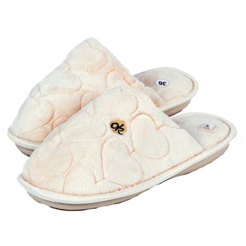 Pantoufles Femme Confort Et Qualit Suprieure Cd187 Ecru