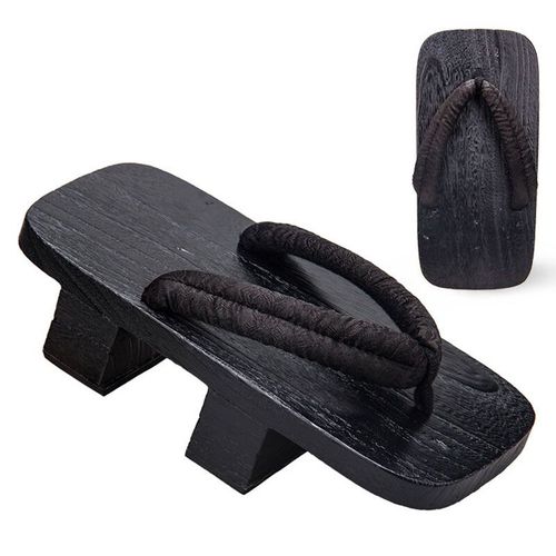 Pantoufles Geta Pour Hommes,Sabots En Bois Financirement Japonais,Chaussures De Cosplay Onmyoji,Pantoufles Paulfulness Ia,Samoura Chinois Masculin,Sandales D't