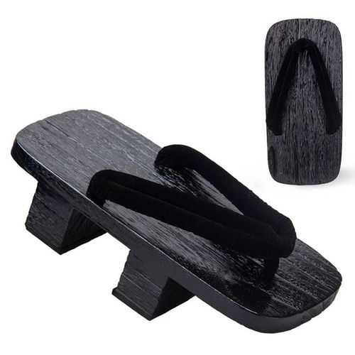 Pantoufles Geta Pour Hommes,Sabots En Bois Financirement Japonais,Chaussures De Cosplay Onmyoji,Pantoufles Paulfulness Ia,Samoura Chinois Masculin,Sandales D't