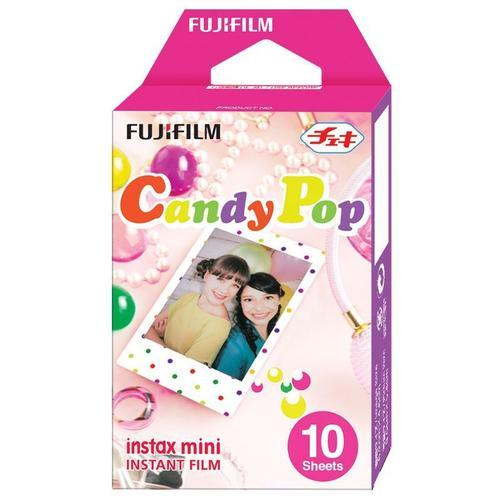 Papier photo instantan Fujifilm Instax Mini Candy Pop (x10)