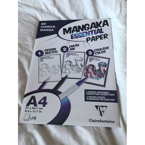 Papier Mangaka Clairefontaine