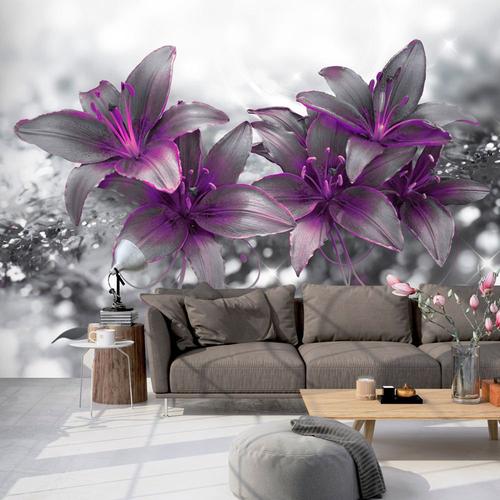 Papier Peint Intiss Fleurs Secret Of The Lily : Taille - 400 X 280 Cm