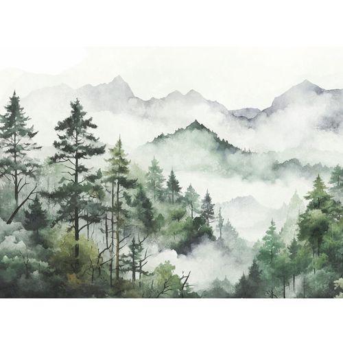 Papier Peint Photo Profhome 398991-Gu Papier Peint Intiss Gaufr  Chaud Lisse Avec Motif Fort Mat Vert Blanc Gris 3,71 M X 2,8 M