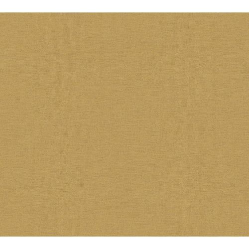 Papier Peint Vinyle Grain Sur Intiss Effet Mat Uni Antigua As Creation L.1005 X L. 53 Cm Jaune