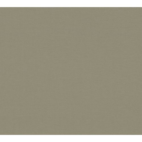 Papier Peint Vinyle Grain Sur Intiss Effet Mat Uni Antigua As Creation L.1005 X L. 53 Cm Vert