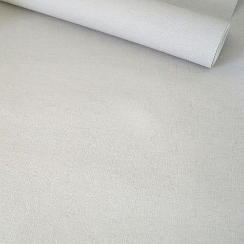 Papier Peint Vinyle Sur Intiss - Intemporel - Toile Gris Clair Decoweb.Com - Rouleau(X)