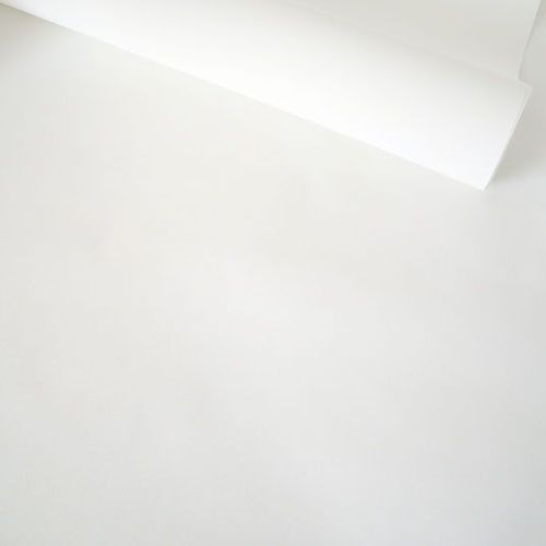 Papier Peint Vinyle Sur Intiss - Intemporel - Uni Grain Fin Blanc Decoweb.Com - Rouleau(X)