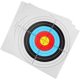 Papier pour Cible de tir à l'arc Flèches Cible de tir pour flèche Arc Dart  Outdoor Indoor Accuracy Training 30PCS Arrow Targets Target Paper