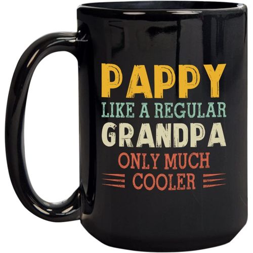 Pappy Definition Like Regular Grandpa Only Cooler Coffee Mug Tasse A The En Ceramique Tasse A Chocolat Chaud Adaptee A Une Utilisation A La Maison Et Au Bureau 330 Ml