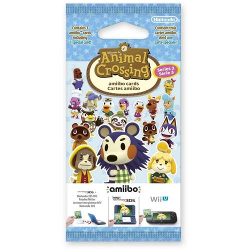 Nintendo Amiibo Animal Crossing - Series 3 - Kit De Carte De Jeu Vido Supplmentaire Pour Console De Jeu - Pour New Nintendo 3ds, New Nintendo 3ds Xl; Nintendo Wii U