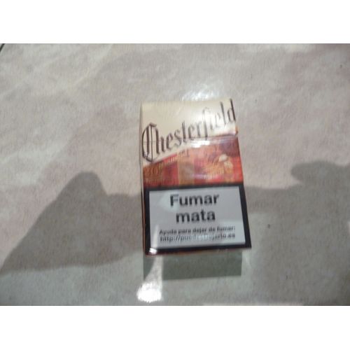 Paquet Vide De Cigarette Chesterfult