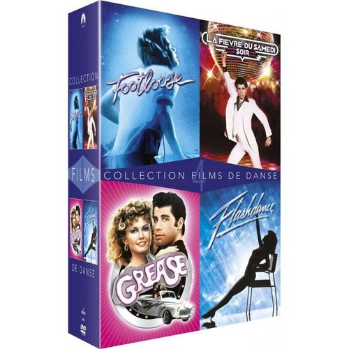 Paramount Collection Danse : Footloose + La Fivre Du Samedi Soir + Flashdance + Grease - Pack de Ross Herbert