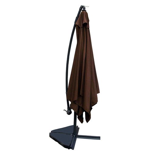 Parasol Carr Solenzara Chocolat 3x3 Mtres