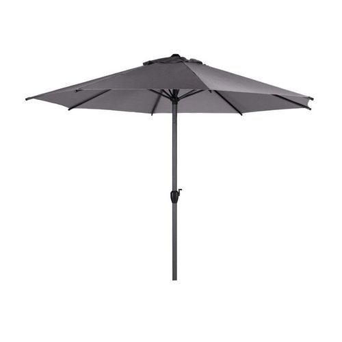 Parasol Droit Rond Loompa Ardoise - 3 M - Hespride