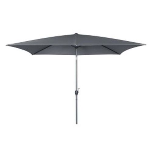 Parasol Inclinable  Manivelle Rectangulaire 2x3m Blanc Sable Dperlant Malaga Hyba