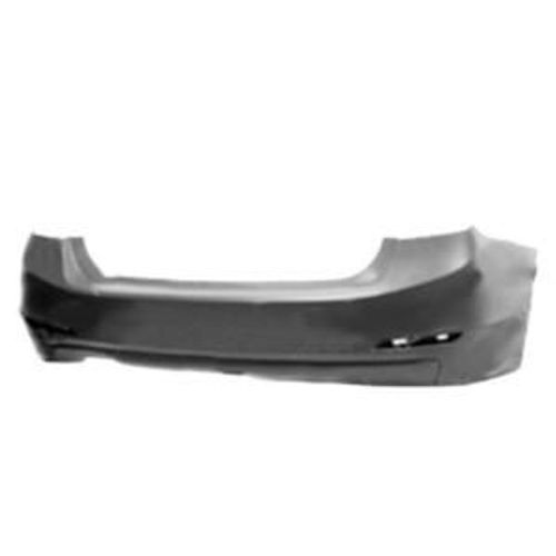 Pare Chocs Arrire Pour Bmw Serie 3 F30, 2012-2014, Double Sortie D'echappement  Gauche, Mod. 325-328-330 Basis 4 Portes, Neuf  Peindre