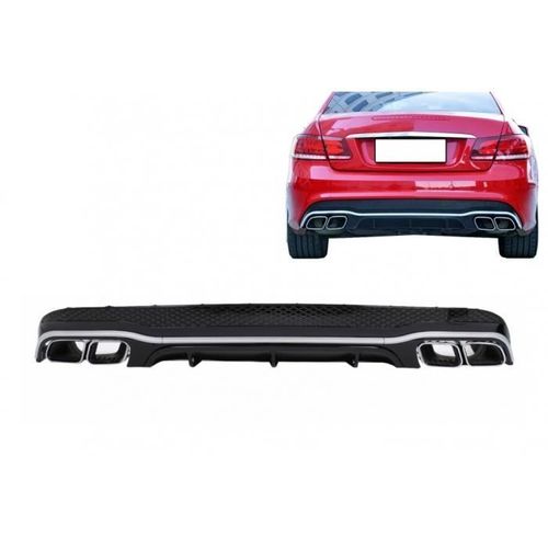 Pare-Chocs Diffuseur Pour Mercedes E C207 Coup A207 Cabrio Facelift 13-17 Embouts De Silencieux E63 Design