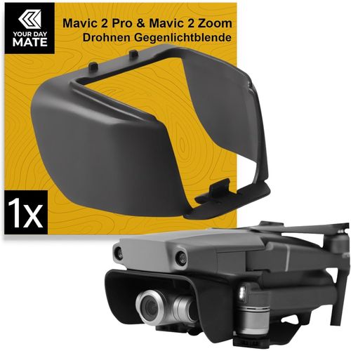 Pare-Soleil Pour Drone, Adapt  Dji Mavic 2 Pro + 2 Zoom, Montage + Dmontage Facile, Empche L'blouissement, Minimise La Lumire, Pare-Soleil Pour Objectif, De Camra, Accessoir[Gop6252580]
