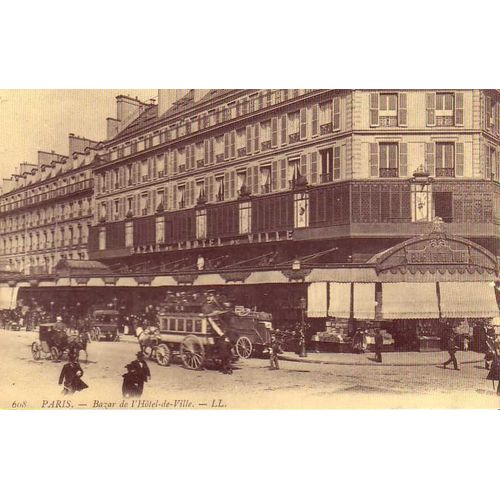 Paris 4eme - Bazar De L'hotel De Ville - Rdition D'une Cpa - 1er Choix - Ref 021 921