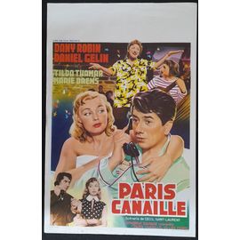 Paris Canaille Film 1955 réalisé par Pierre GaspardHuit avec Daniel