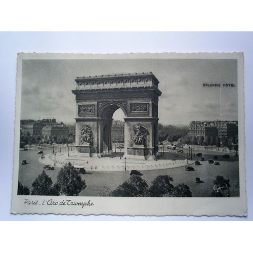 Paris L'arc De Triomphe